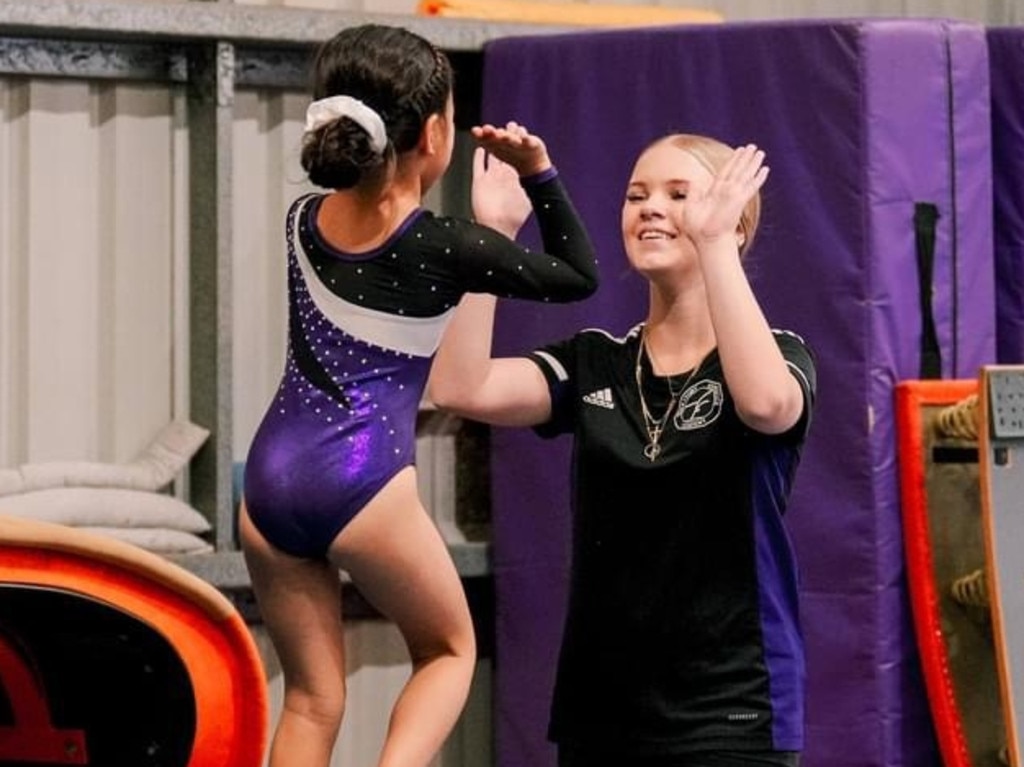 Coach Honey Miller of ENRG Gymnastics Academy has been nominated for the 2024 NT News Sports Coach of the Year. Picture: Supplied.