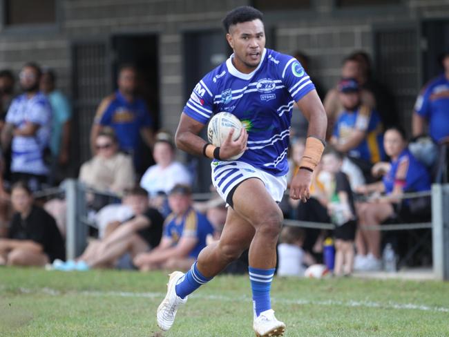 Winger Tuakana Tunupopo was one of Narellan’s best in round two. Picture: Warren Gannon Photography