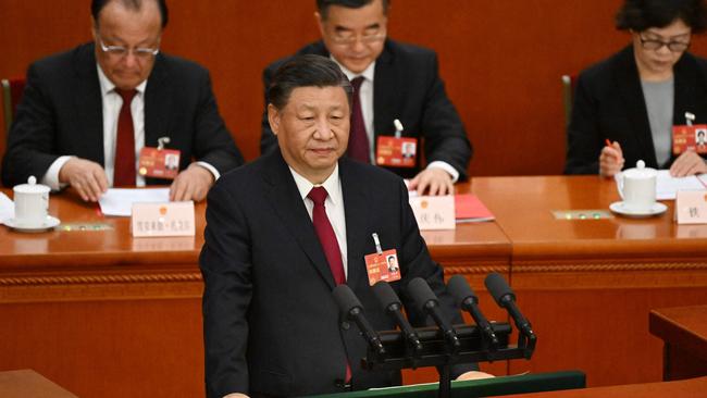 China's President Xi Jinping. (Photo by NOEL CELIS / POOL / AFP)