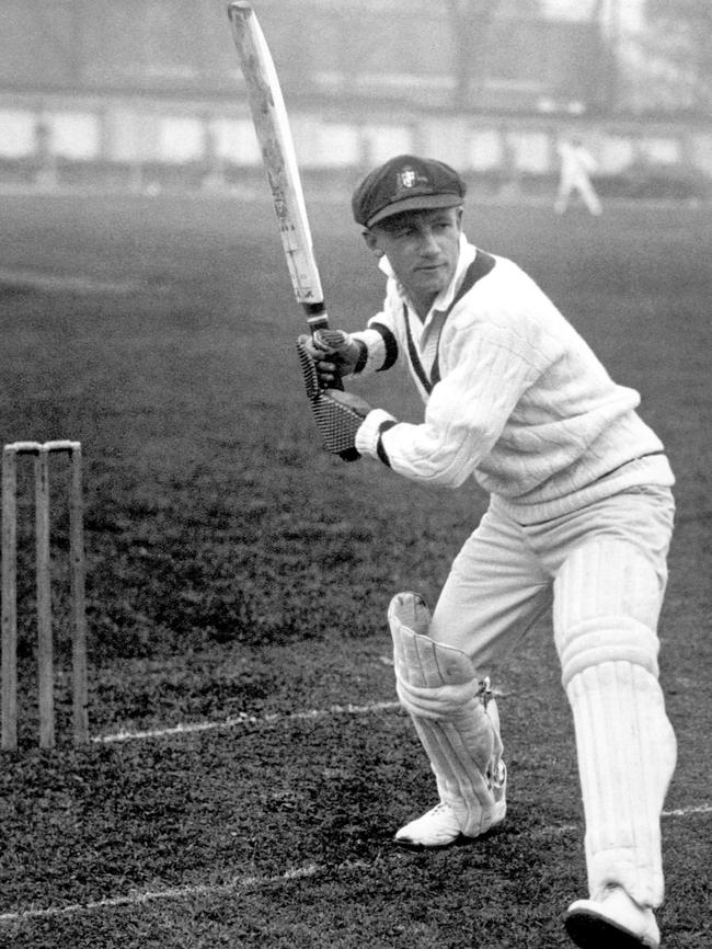 Sir Don Bradman will get a bat in a lot of households this festive season. Picture: S &amp; G/PA Images via Getty Images