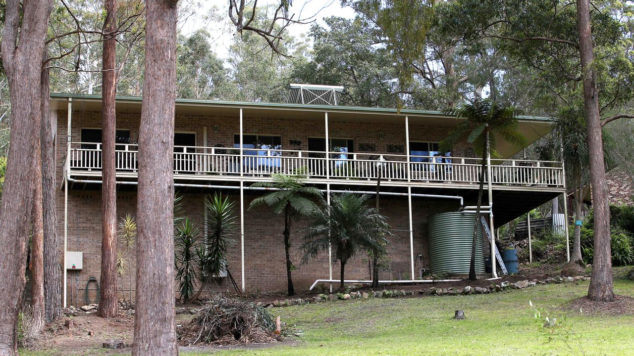 The house from where William disappeared. Picture: NewsWire/Peter Lorimer.