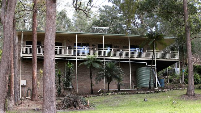 The house from where William disappeared. Picture: NewsWire/Peter Lorimer.