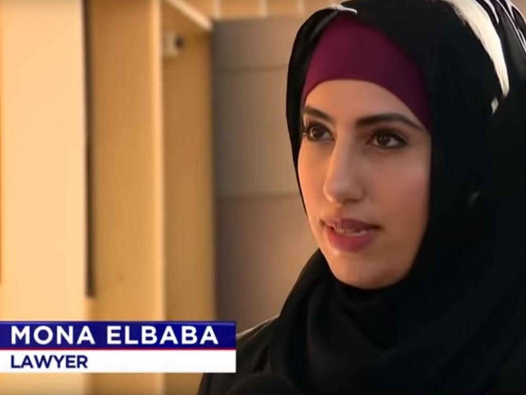 Kenan Basic’s lawyer Mona Elbaba. Picture: 7 News