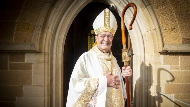 Archbishop Julian Porteous. Picture: LUKE BOWDEN