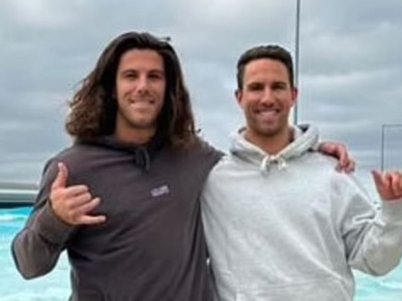 Callum and Jake Robinson, along with their US friend, were last seen near the Rosarito and Ensenada region of Baja California on Saturday morning. Source: Facebook