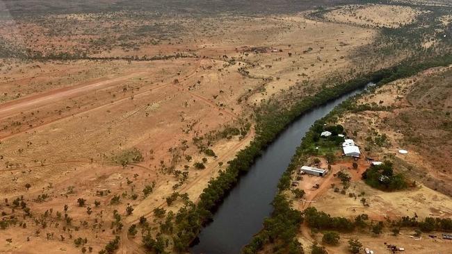 Amber Driver works on Elkedra and Annitowa stations, which encompass 10,000 square kilometres between them â&#128;&#147; or one million hectares. Picture: Amber Driver