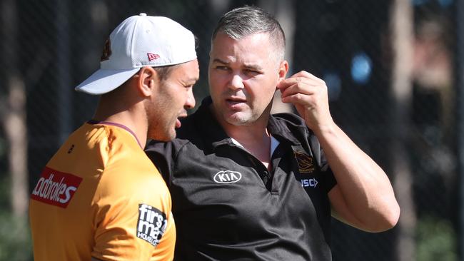 Anthony Seibold is under enormous pressure. Picture: Annette Dew