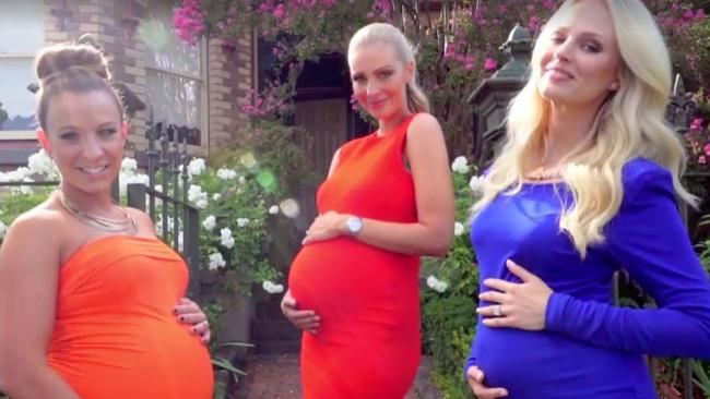 A scene from TV series Yummy Mummies. Source: CHANNEL SEVEN