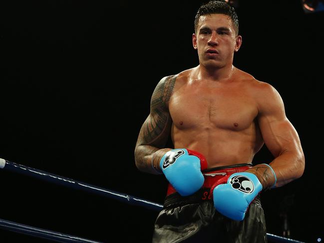 Holyfield slammed the idea of Sonny Bill Williams fighting Tyson. Picture: Chris Hyde/Getty