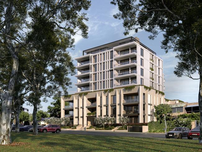 Artist's impression of $130m luxury apartment development at 200 East Tce, Adelaide. Picture: Supplied by Global Intertrade and Minuzzo Project Management