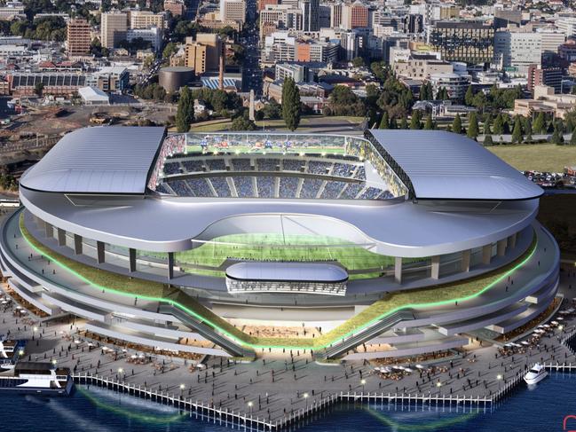 DEVILS DEN: First look at Hobart’s grand $750m stadium plan