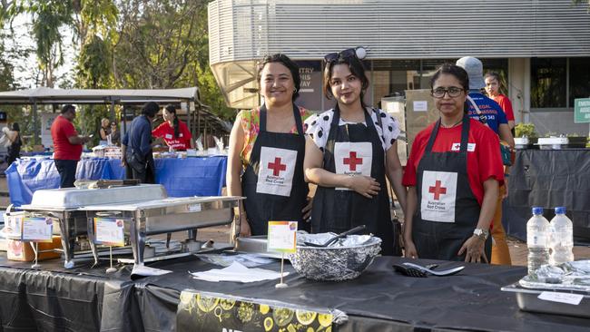 Territorians enjoying a Red Cross event in Darwin, June 2024. Picture: Pema Tamang Pakhrin