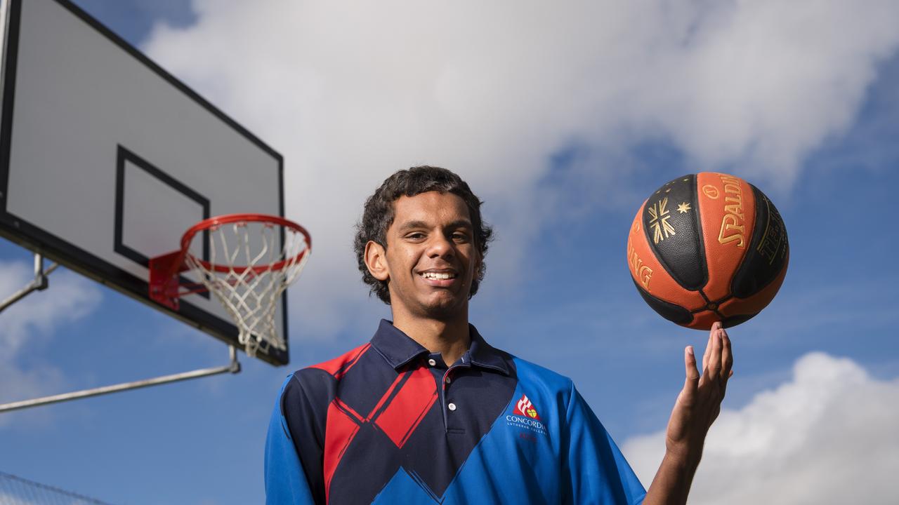 Concordia Lutheran College student Patrick Malone. Picture: Kevin Farmer