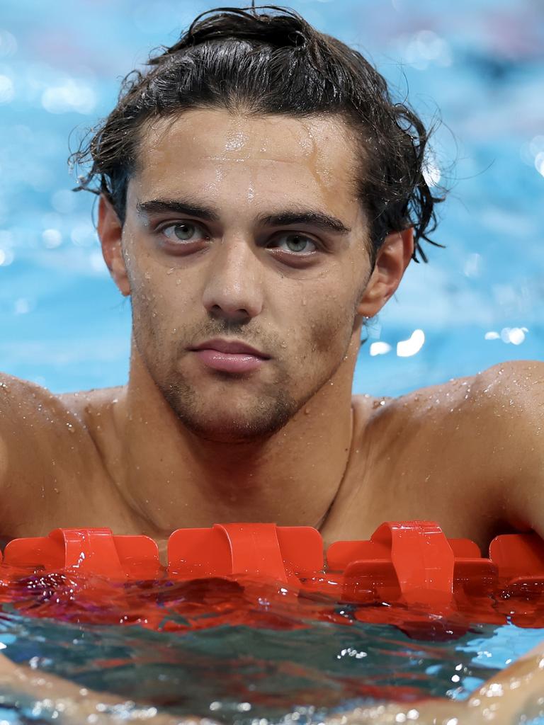 Thomas Ceccon also won gold in the men’s 100m backstroke. Picture: Getty