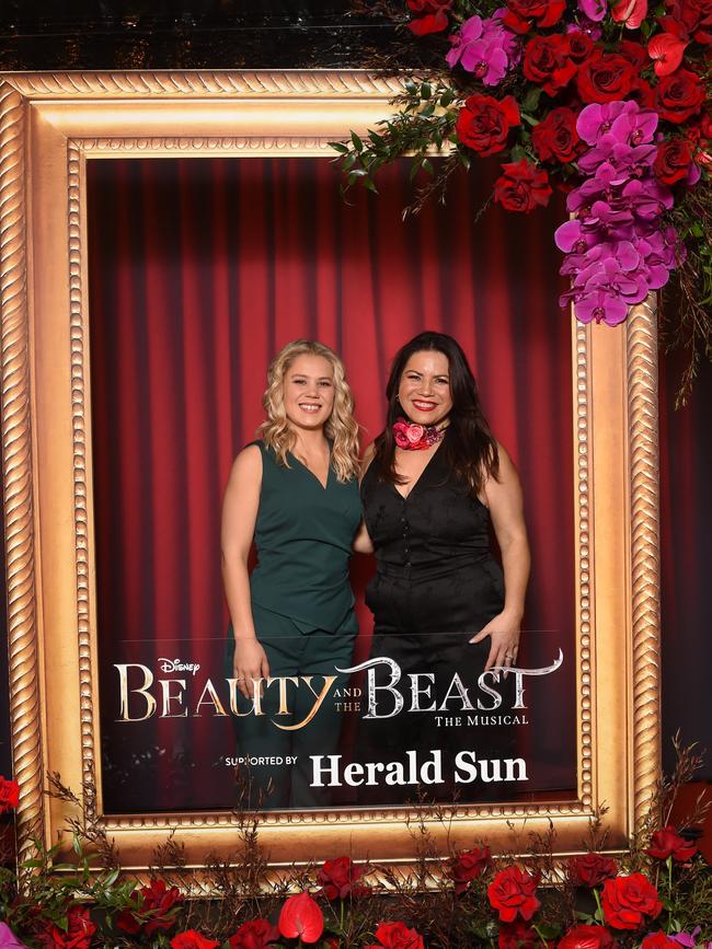 Opening night: Beauty and The Beast at Her Majestys Theatre, Melbourne. Picture: Josie Hayden