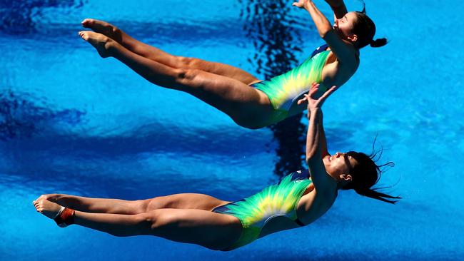 Esther Qin and Georgia Sheehan. Picture: Getty Images.