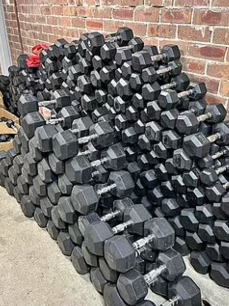 Multiple F45 Training companies collapse gym equipment sold on