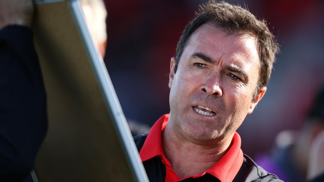 Brad Scott, senior coach of the Bombers. Pic: Michael Klein