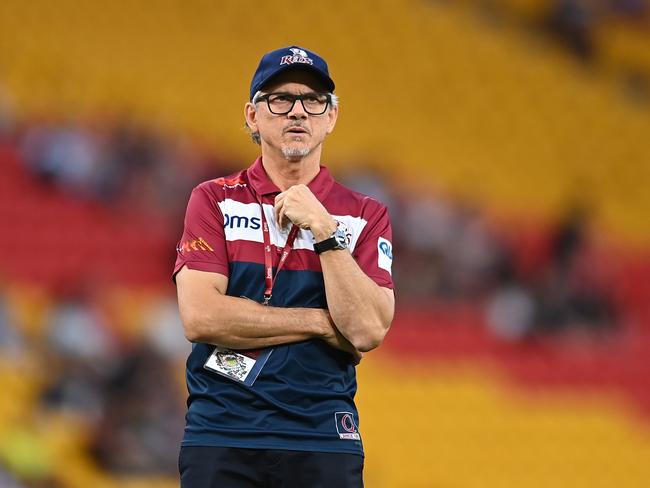 Reds coach Les Kiss is wary of the struggling Western Force. Picture: Albert Perez/Getty Images