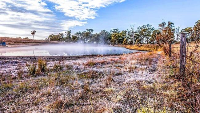 BELOW ZERO: Southwest Queensland has been hit with a cold front. Picture: Christian Anderson