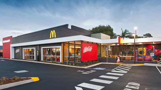 McDonald's Minyama in its earlier years. Photo: contributed