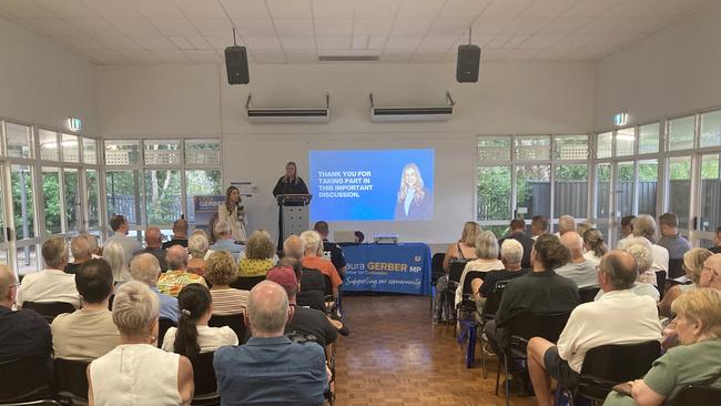 A community meeting on e-bikes on the southern Gold Coast.