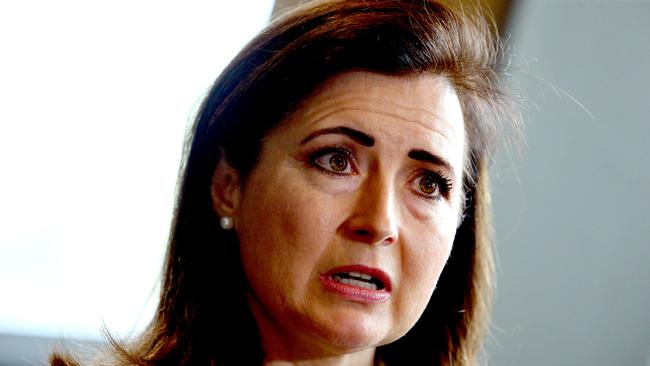 SA Minister for Child Protection Rachel Sanderson. Picture: AAP/Kelly Barnes