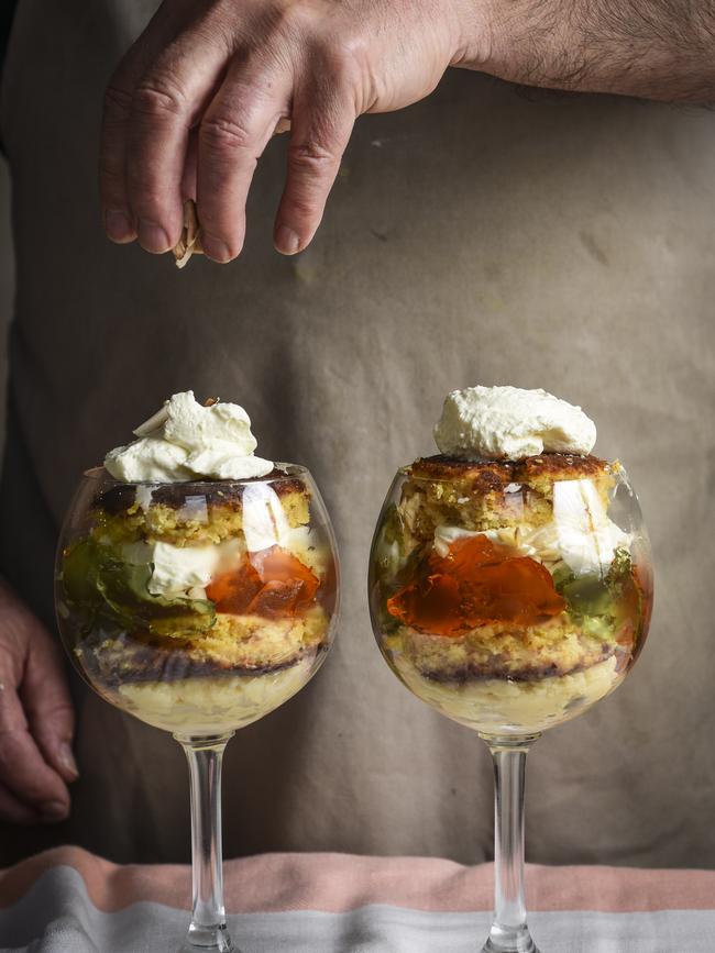 Special summer trifle. Picture: Dannika Bonser