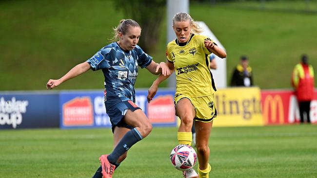 Alyssa Whinham of the Phoenix has had 10 shots at goal, six on target but it yet to get her name on the scoresheet. (Photo by Masanori Udagawa/Getty Images)