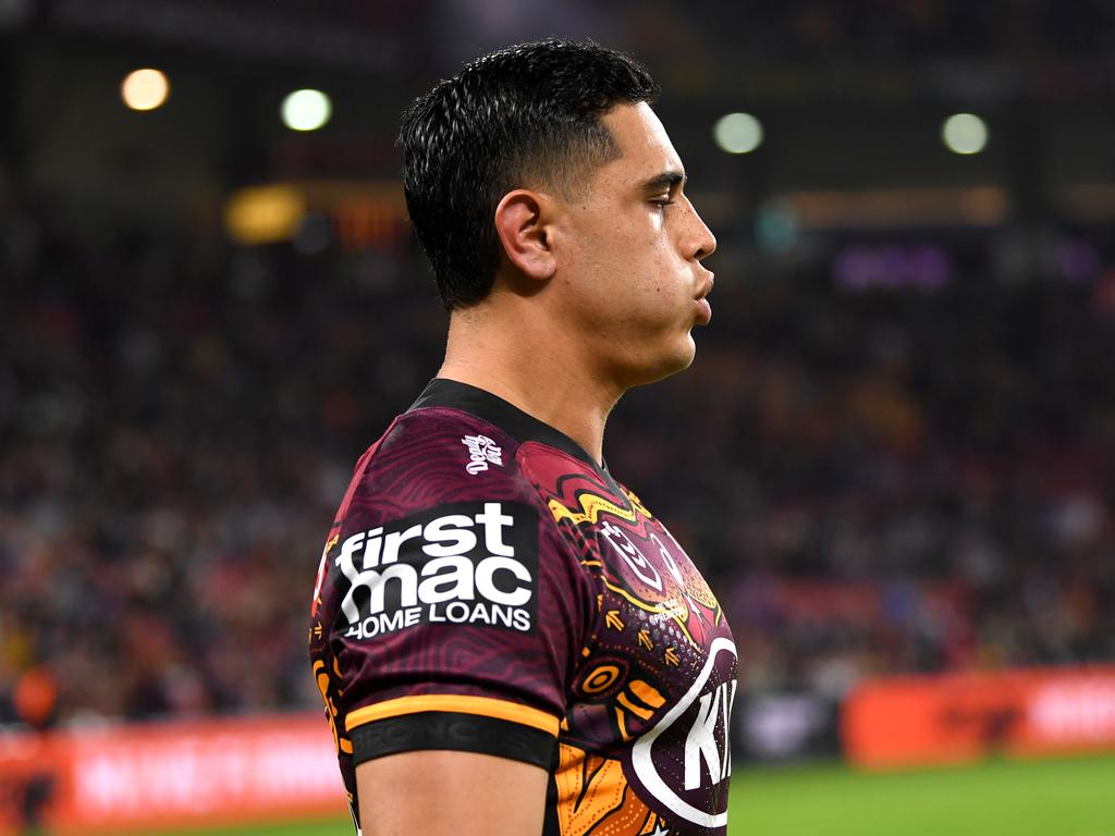 NRL 2022: Keenan Palasia requests release from Brisbane Broncos