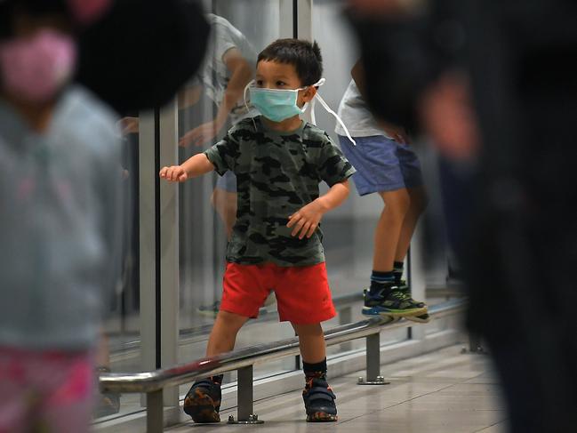 Australian evacuees are home from Christmas Island. Picture: AAP