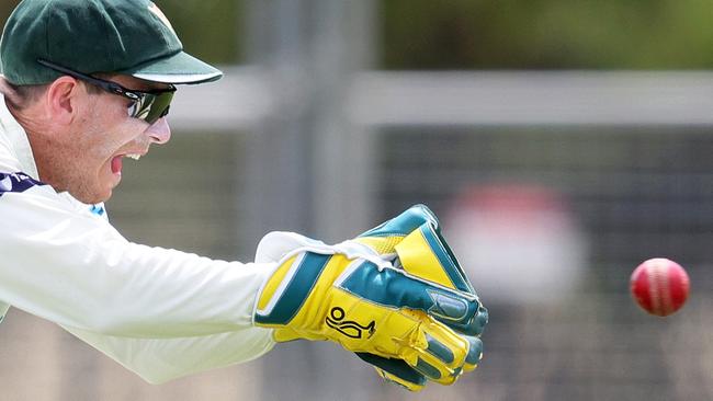 Tim Paine is one of three cricketers forced into isolation. Picture: Daniel Kalisz/Getty Images