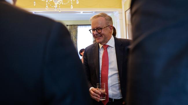 Prime Minister Anthony Albanese in London, ahead of the coronation of His Majesty King Charles III at Westminster Abbey on Saturday May 6, 2023. Picture: Carlos Jasso/Parsons Media