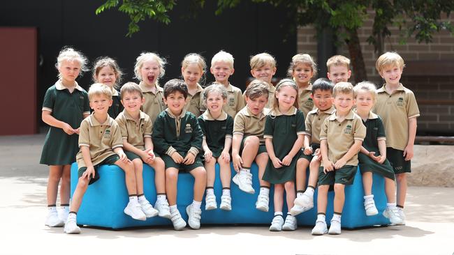 KW all smiles at CCGS. Picture: Sue Graham
