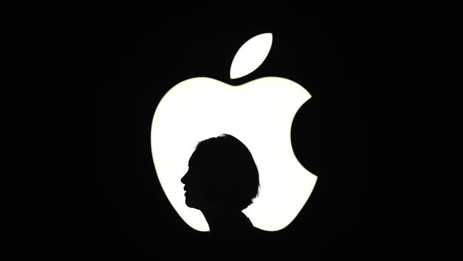 Apple has become the first US company to reach $US2 trillion in market value. Picture: AFP