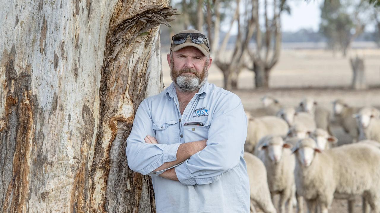 NEWS: Ben Duxson at Kanya
VNI West are set to carve up Bens land within close proximity to his shearing shed and house .
PICTURED: Farmer Ben Duxson on his farm at Kanya
Picture: Zoe Phillips