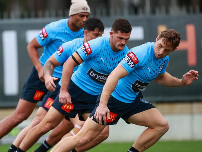 Daily Telegraph. 05, June, 2022.Brydens Lawyers NSW Blues, training session, at Ignite HQ Centre of Excellence, Sydney Olympic Park, today.Picture: Justin Lloyd.