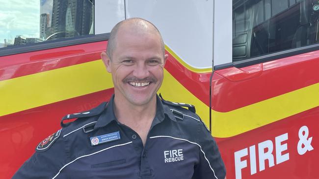 Senior Firefighter, Simon Skewes. Picture: Danielle Noney.