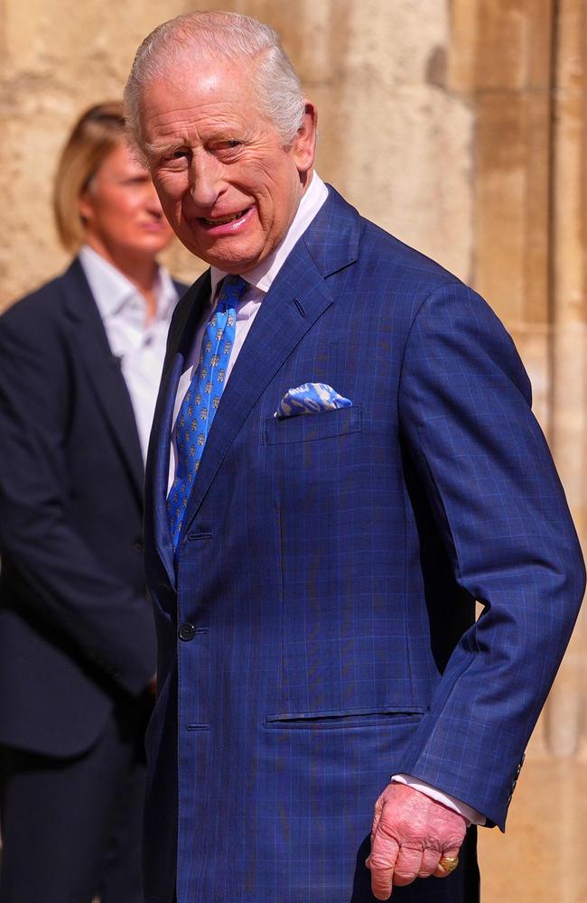 King Charles III is reportedly frustrated and upset. Picture: Kirsty Wigglesworth/AFP