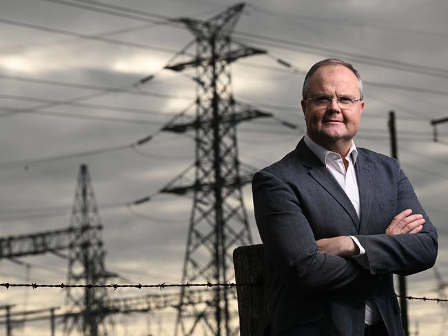 17/07/2022: Federal Opposition Energy Minister Ted O'Brien, at a large electrical distribution facility in Brendale, northern Brisbane. . Lyndon Mechielsen/The Australian