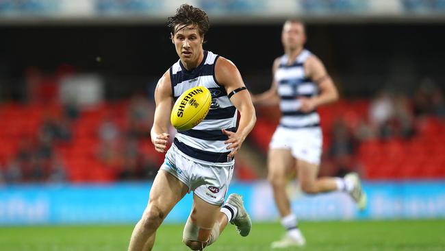 Ex-Cat Lachie Fogarty will boost Carlton’s small forward stocks. Picture: Jono Searle/AFL Photos/via Getty Images