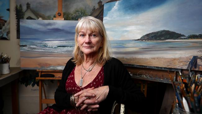 Artist Kristin Hardiman. Picture: Hollie Adams / The Australian