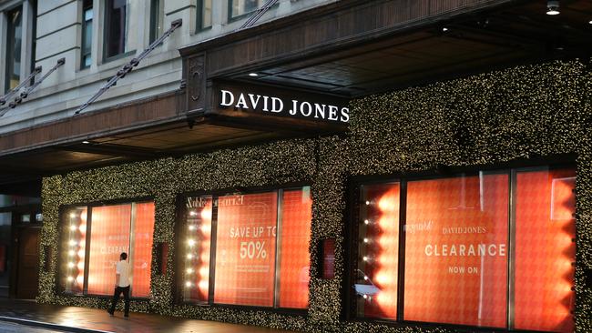 South Africa’s Woolworths Holdings paid $2.1bn for David Jones in 2014 and is now in talks with banks for a possible sale of the up-market retailer. Picture: NCA NewsWire / Gaye Gerard