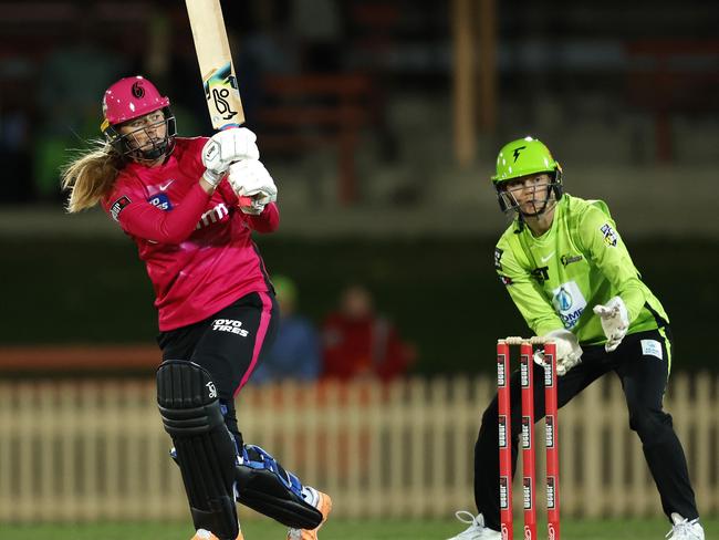 The Sydney WBBL derby has become a big hit for crowds. Picture: Phil Hillyard