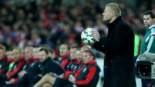 20/7/15 - Liverpool v Adelaide United at Adelaide Oval - Joseb Gombau Picture Simon Cross