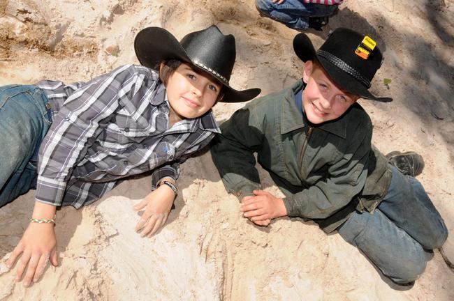 Greg Wills and Tristam Hyam. Picture: Craig Warhurst