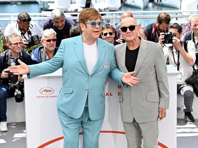 Bernie Taupin, right, has revealed a new album is on his and Elton John’s creative to-do list. Picture: Getty Images