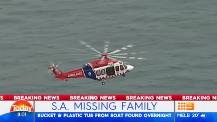 Family missing off South Australia's south east coast