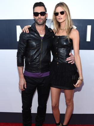 Adam Levine and model Behati Prinsloo.
