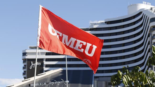 The CFMEU is facing criminal charges. Picture: Jerad Williams